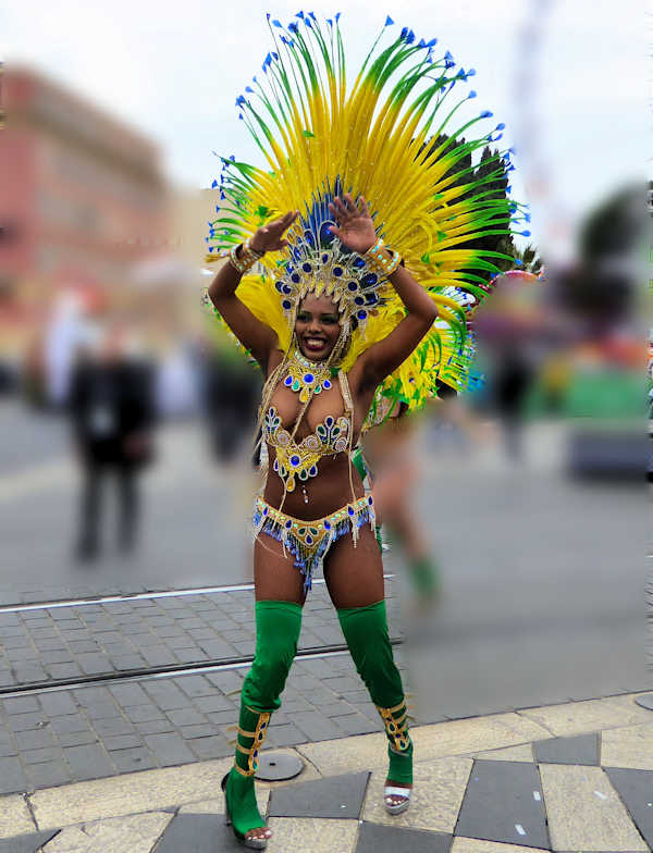Nice Carnival Performer