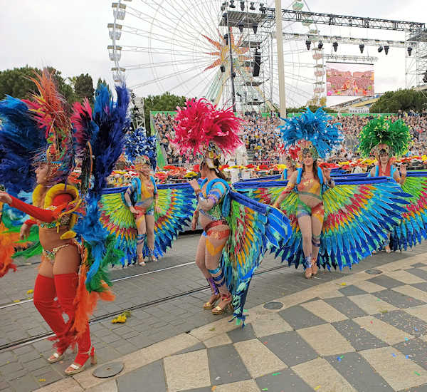Nice Carnival Dancers