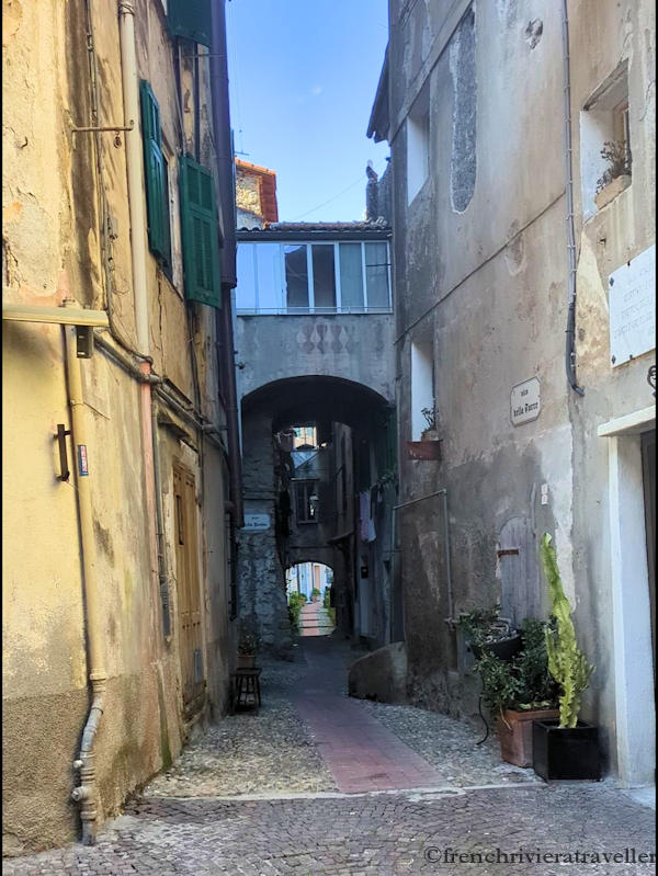 Old Town street, Ventimiglia