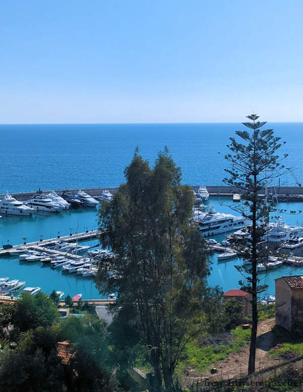 Port view from Alta Ventimiglia